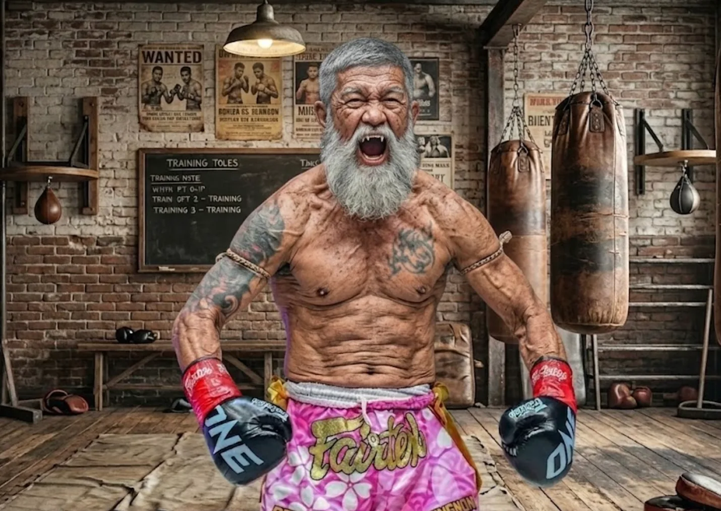 Muay Thai training for strength and longevity