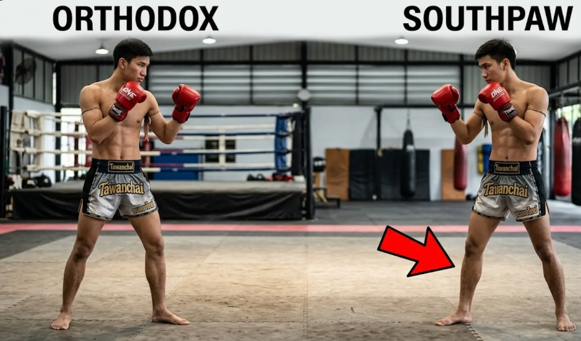 Tawanchai PK Saenchai throwing his signature left kick