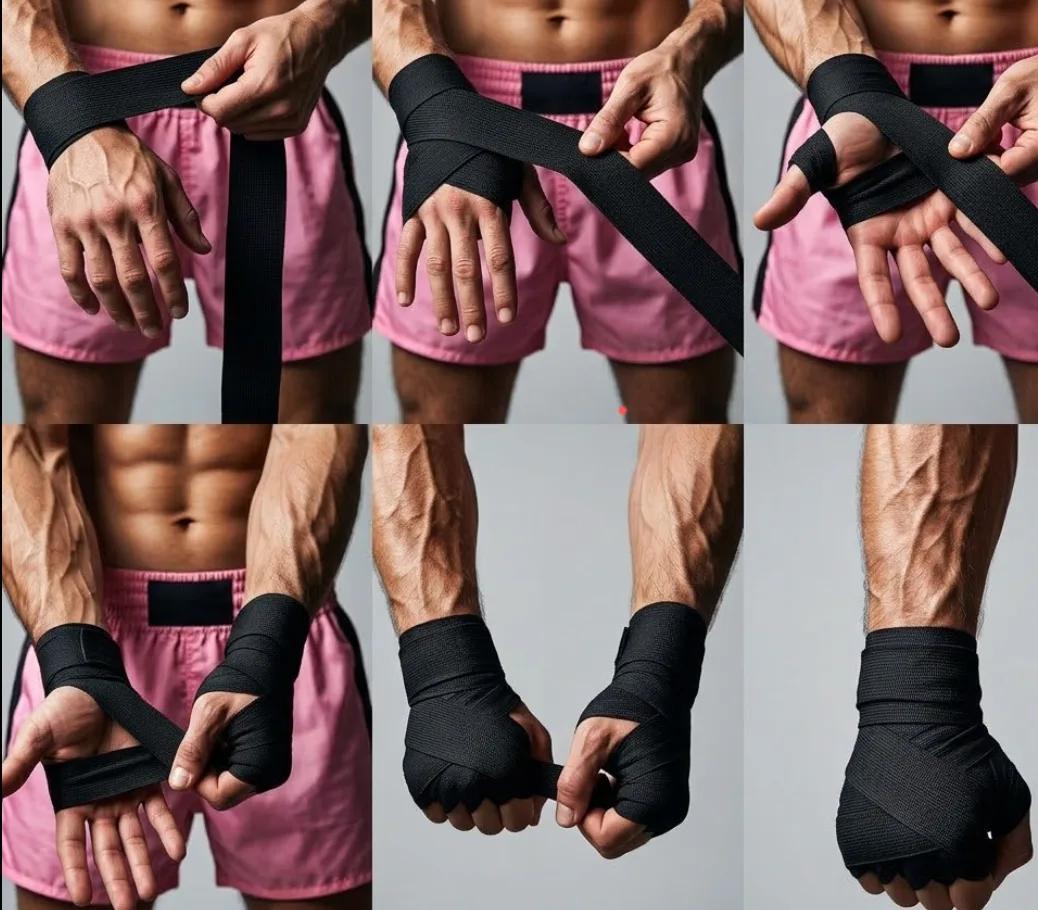 Muay Thai hand wraps